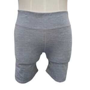 Nike Dri Fit High Waist Biker Shorts Women's Size XXL Gray